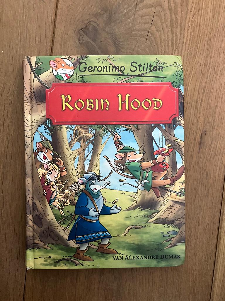 Geronimo Stilton - Robin Hood, Ophalen of Verzenden, Zo goed als nieuw, Geronimo Stilton, Fictie algemeen