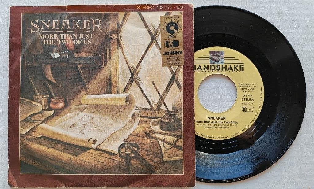 SNEAKER - More than just the two of us (45t), Enlèvement ou Envoi, Utilisé, 7 inch, Rock et Metal