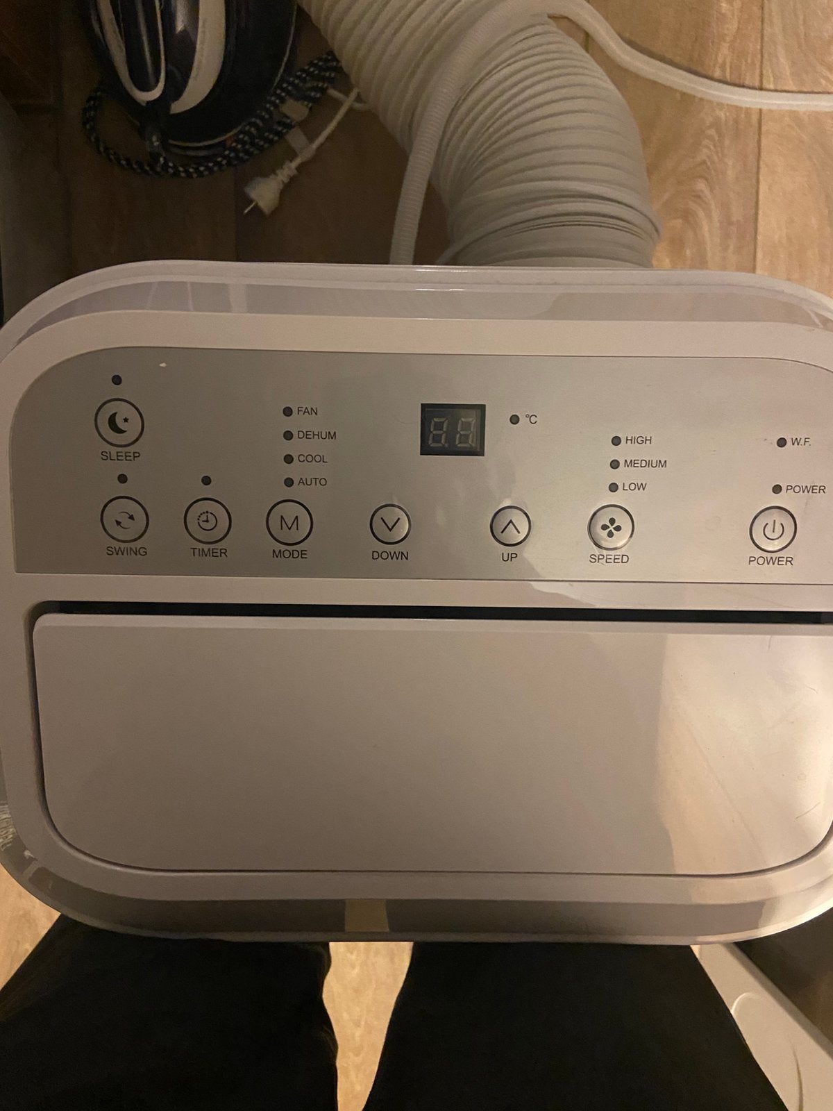 Mobiele airco, Ophalen, Koelen en Ontvochtigen, Timer, 3 snelheden of meer