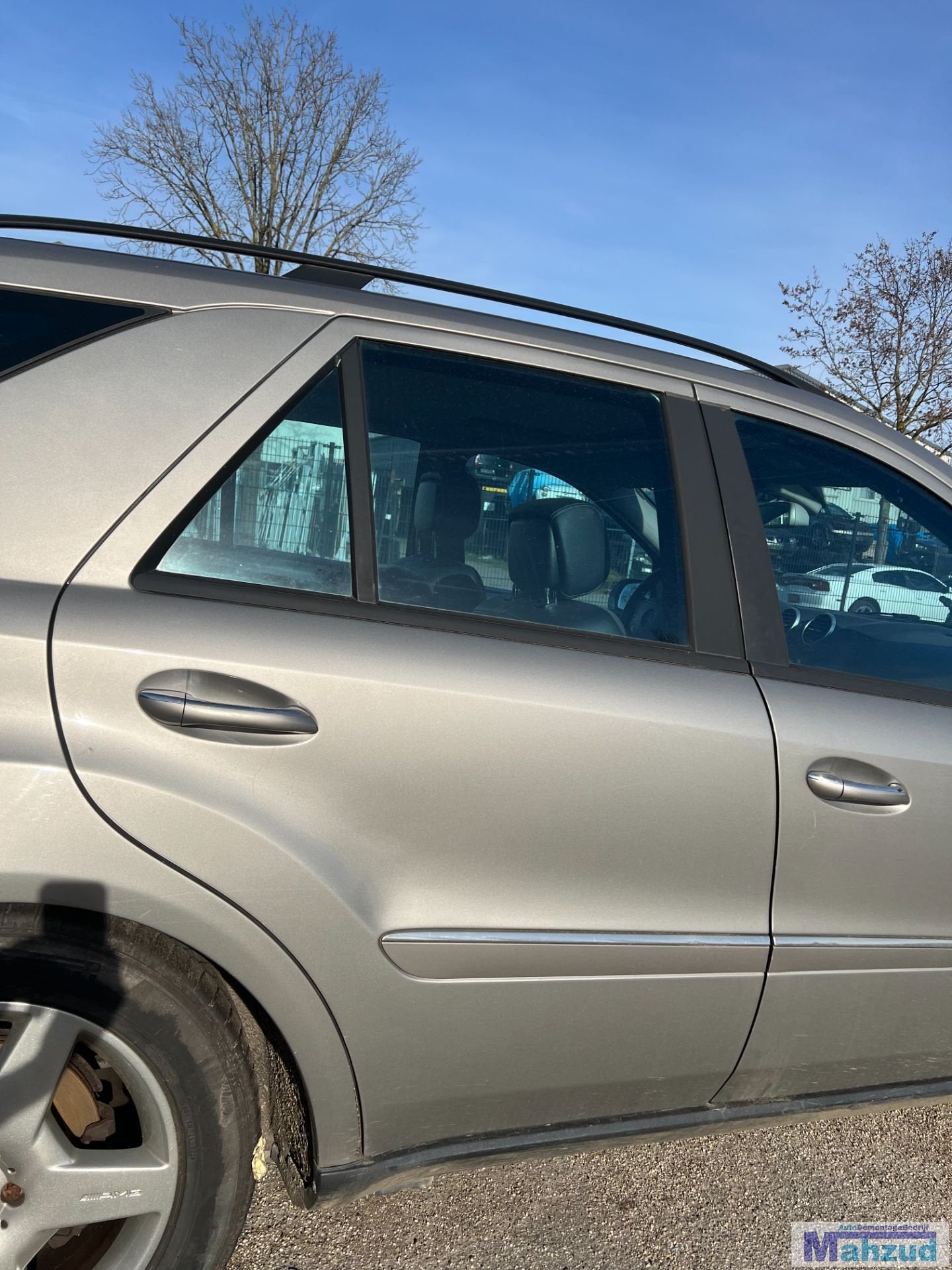 MERCEDES ML 2 W164 Grijs C723 rechts achter deur 2005-2011, Gebruikt, Mercedes-Benz AG, Deur, Mercedes-Benz