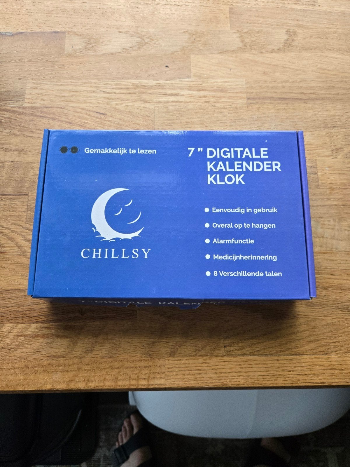 L'horloge numérique Chillsy dédiée à la démence est toujours, Neuf, Enlèvement ou Envoi, Moderne, Noir