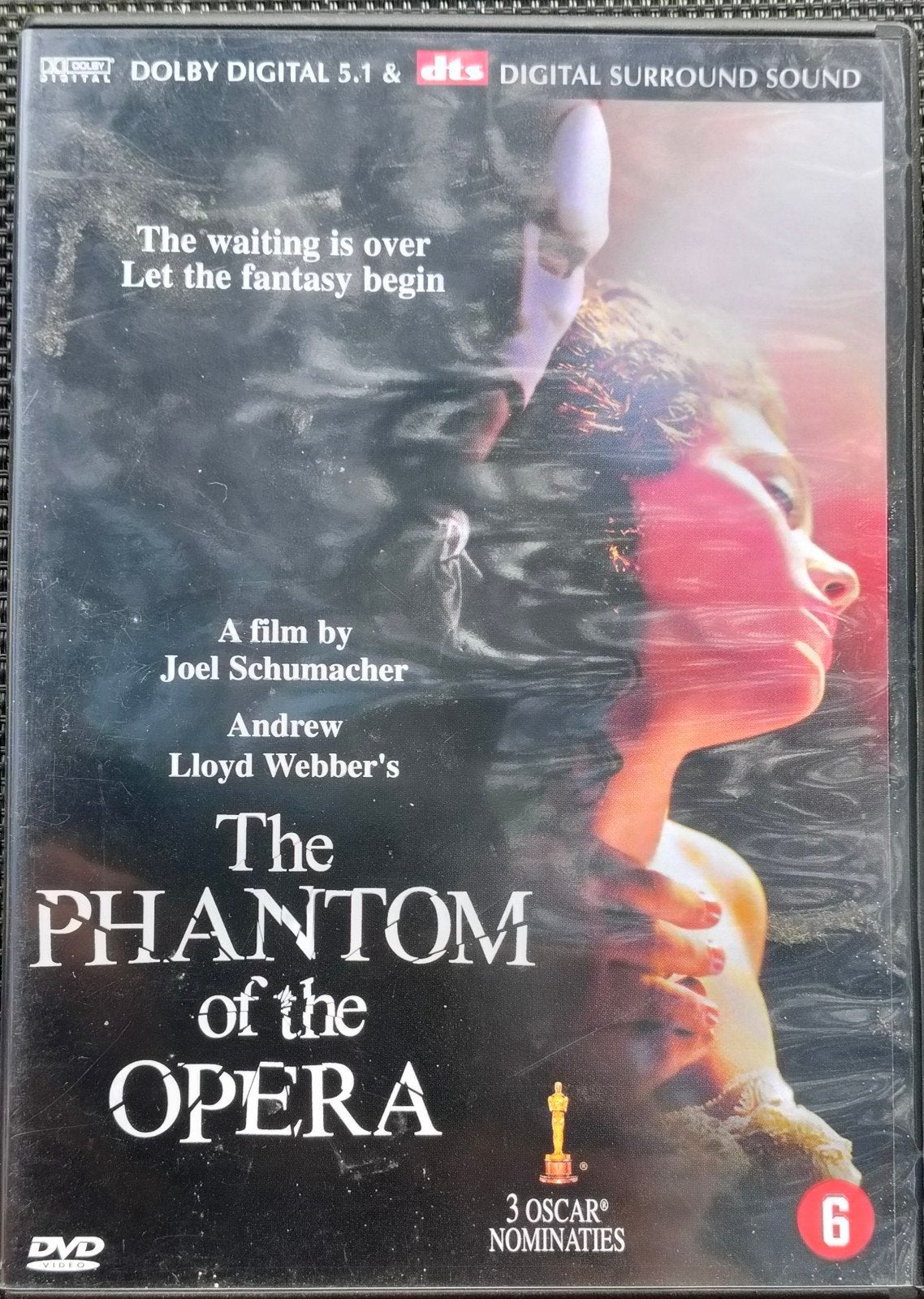 The Phantom of the opera, Cd's en Dvd's, Ophalen