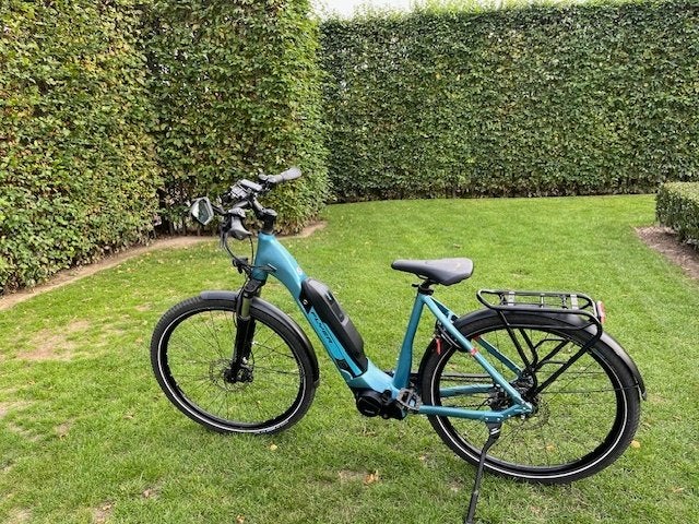 elektrische fiets, Fietsen en Brommers, Elektrische fietsen, Zo goed als nieuw, 51 tot 55 cm, 50 km per accu of meer, Ophalen