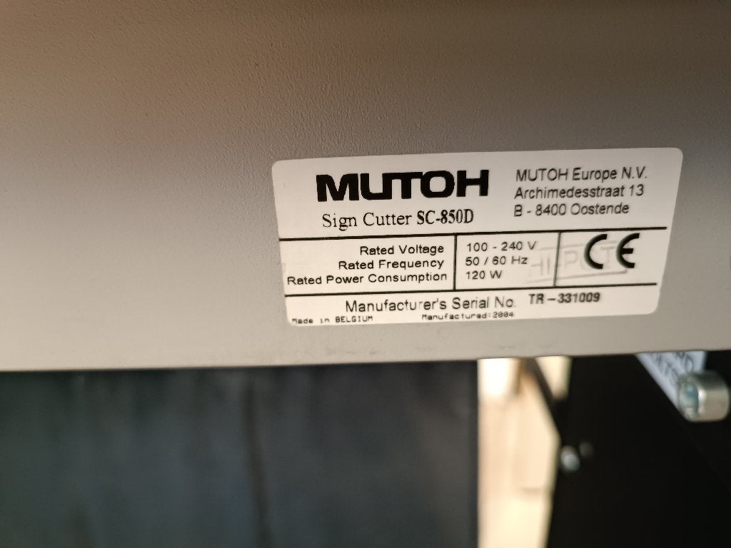 Plotter Mutoh sc-850d, Zakelijke goederen, Ophalen