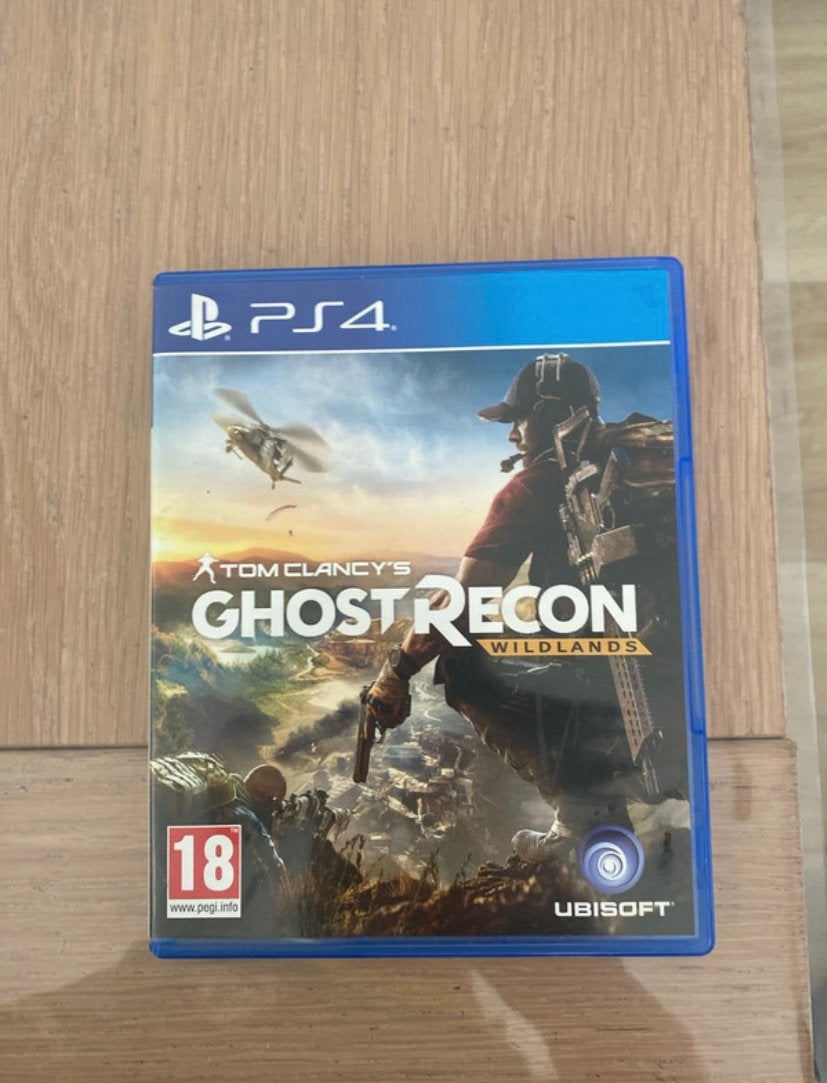 Jeu PS4 Tom Clancy’s Gost Recon, Shooter, 1 joueur, À partir de 18 ans, Comme neuf