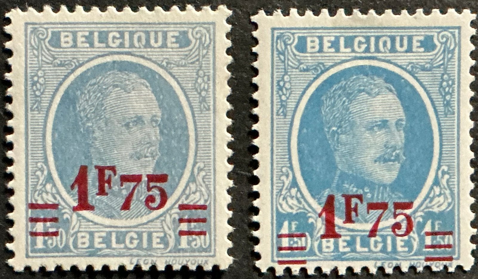 LOT 754. COB: 248+b- Cu. HOUYOU. MNH., Neuf, Enlèvement ou Envoi, Non oblitéré, Gomme originale