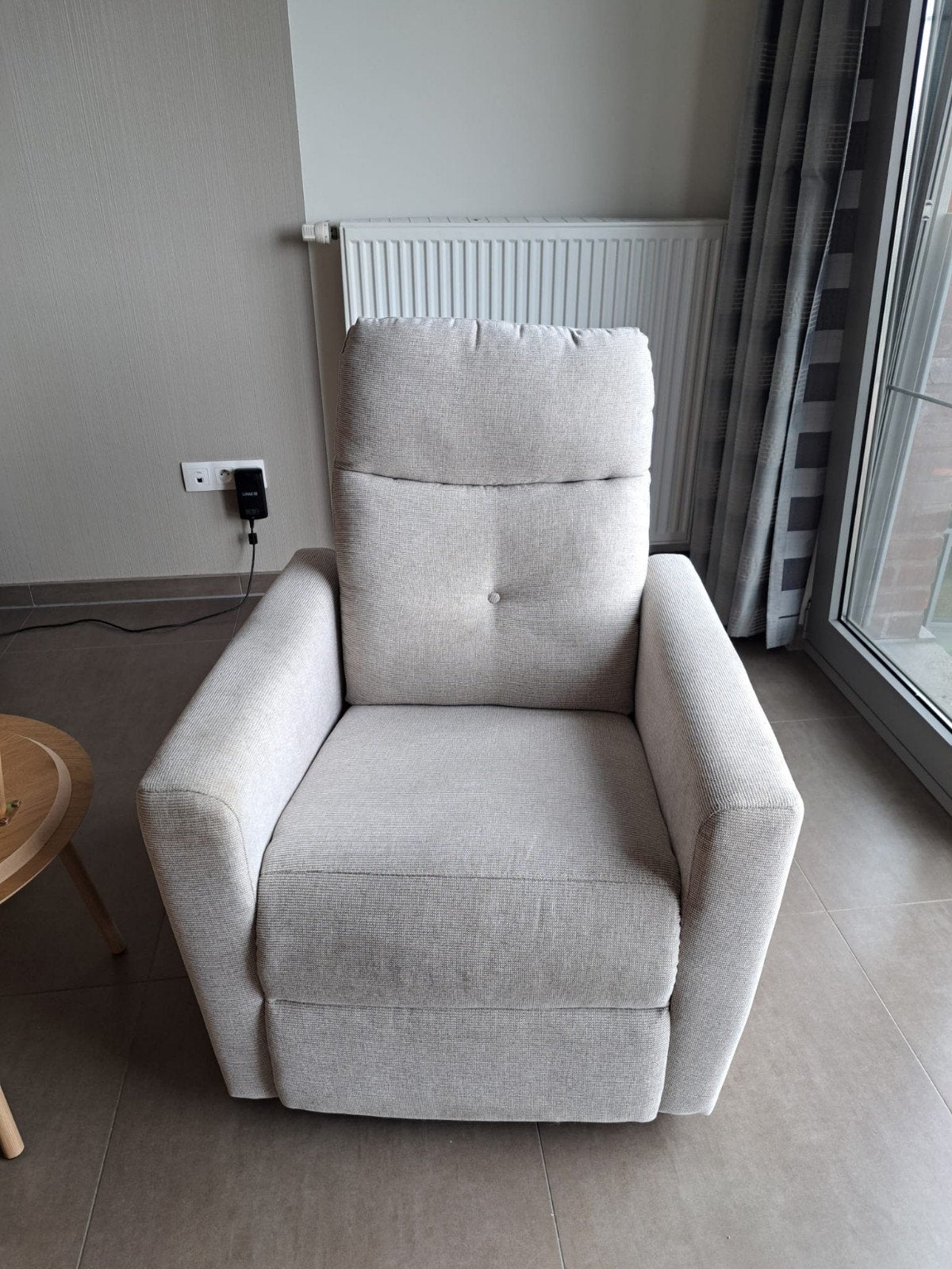Relax zetel, Ophalen