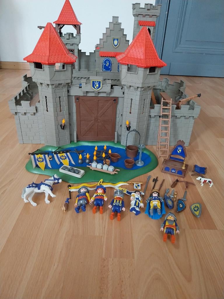 Playmobil 3268 Groot Koningskasteel, Kinderen en Baby's, Speelgoed | Playmobil, Ophalen, Gebruikt, Complete set