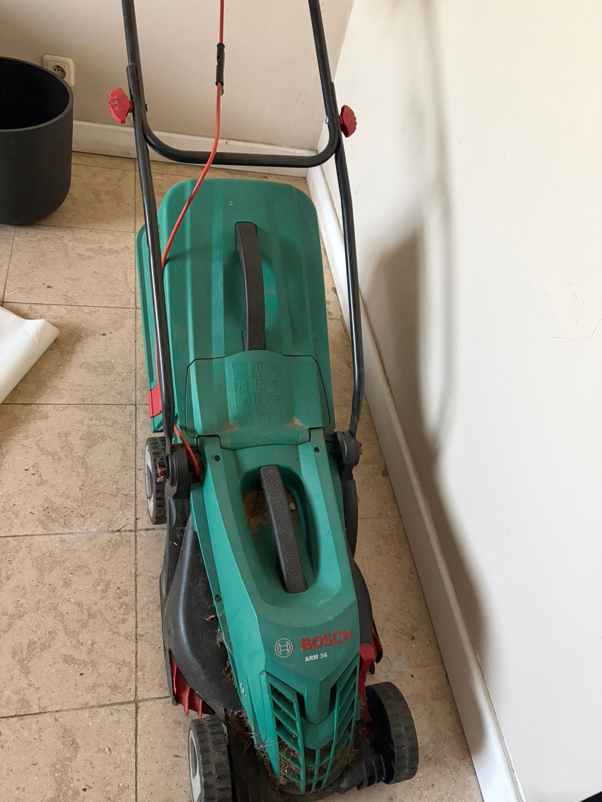 Grasmachine in perfecte staat, Tuin en Terras, Ophalen, Zo goed als nieuw