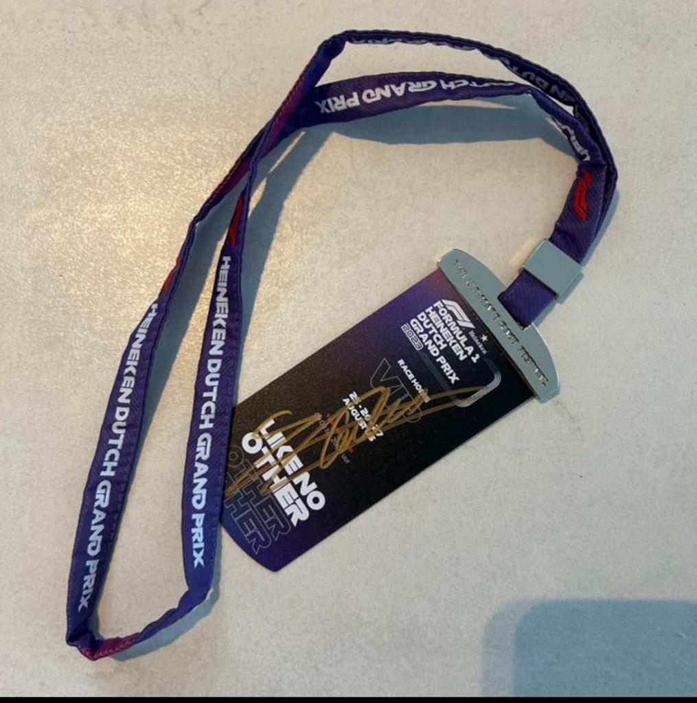 Charles Leclerc Gesigneerde VIP Pass – Formula 1 2023, Ophalen of Verzenden, Nieuw, Overige typen