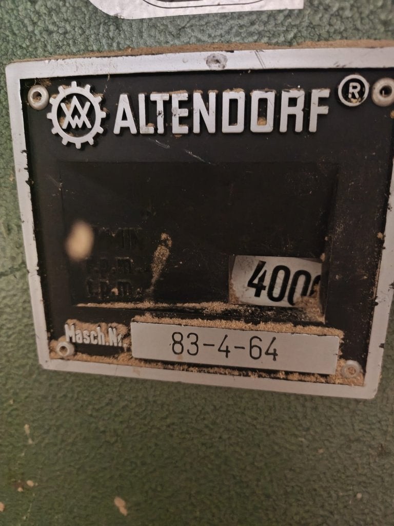 Scie à format ALTENDORF F 45 (7,5 kW), Bricolage & Construction, Enlèvement, Utilisé, Altendorf