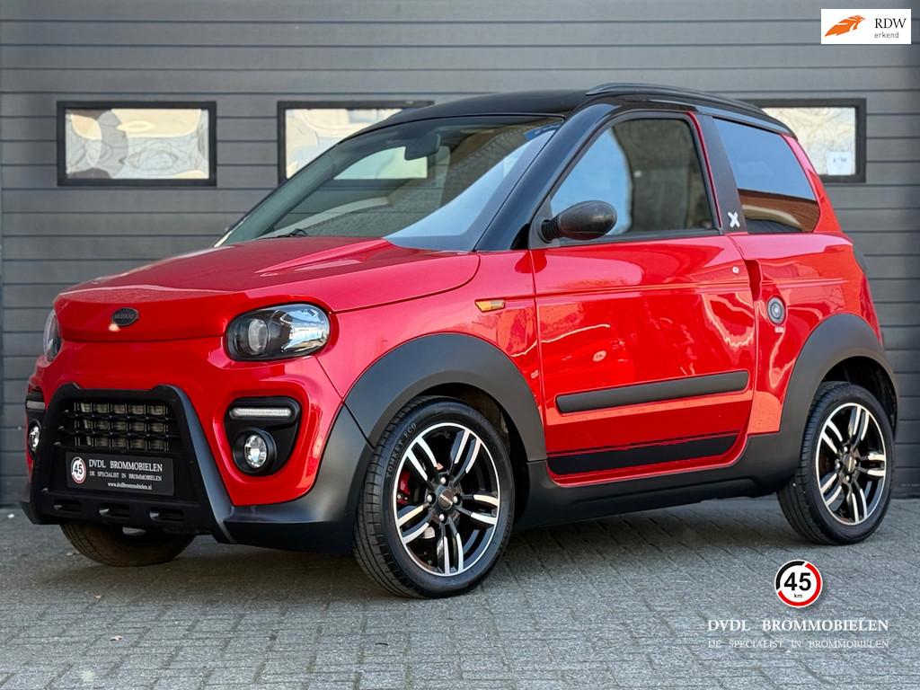 Microcar M.GO 6 X DCI Brommobiel 12-2019 1e eig 17dkm ZGAN!, Divers, Voitures sans permis & Scooters pour invalides, Microcar