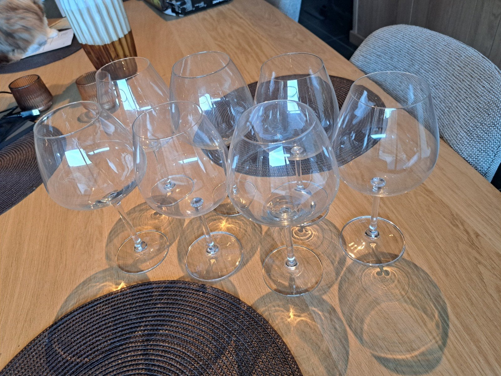 Verschillende glazen te koop ( zie foto ), Maison & Meubles, Salles à manger complètes, Enlèvement ou Envoi