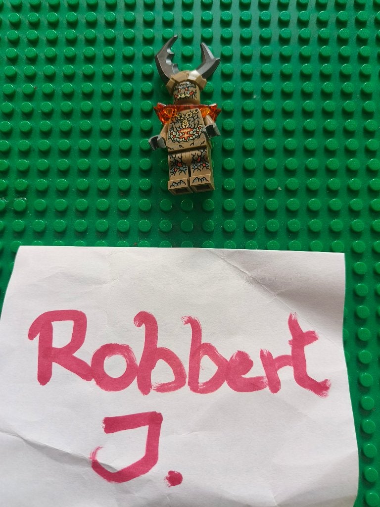 LEGO minifiguur ninjago Earth monster njo1030, Gebruikt, Lego, Ophalen of Verzenden, Minifiguur