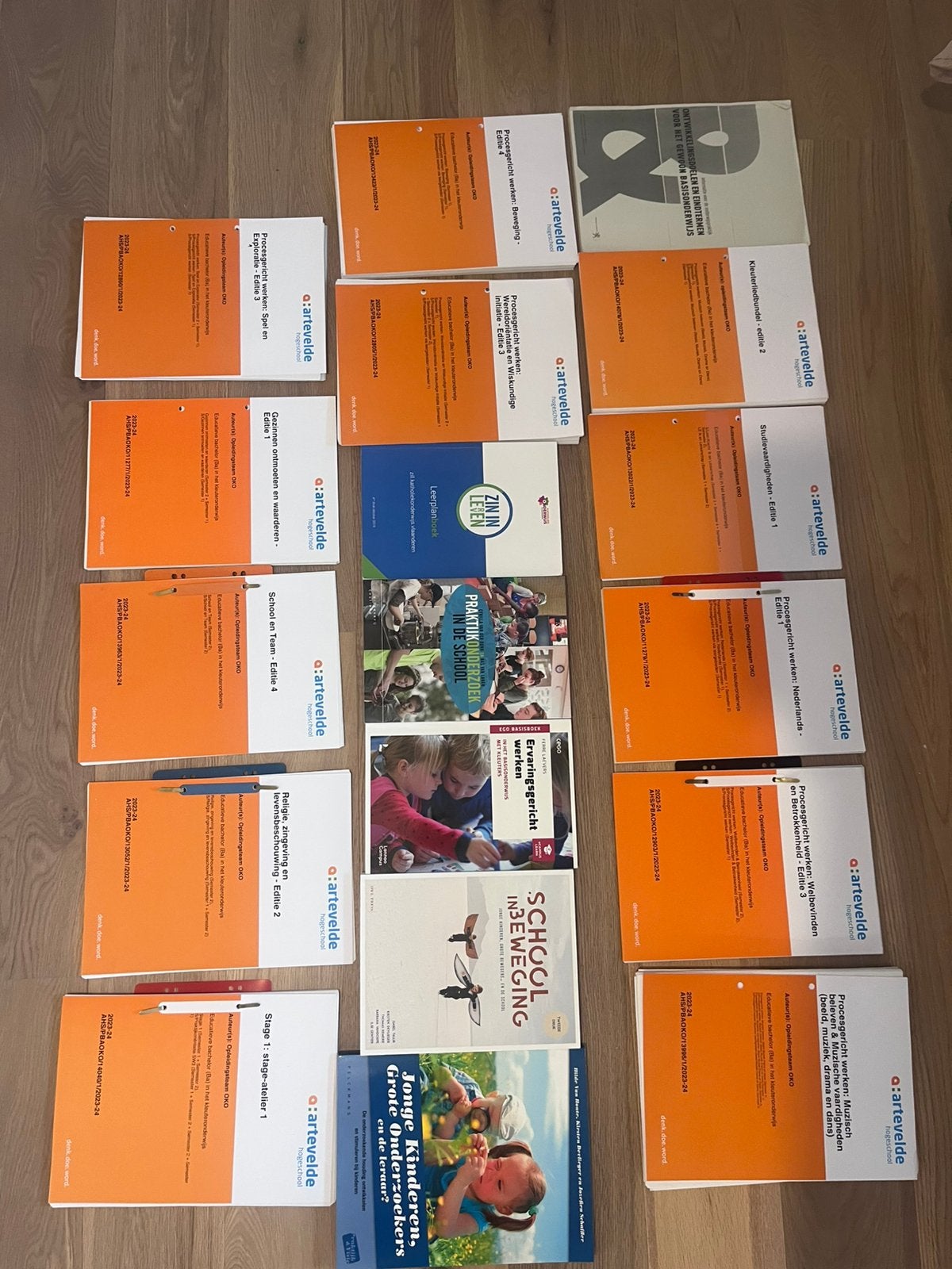 Artevelde kleuteronderwijs opleiding 1e jaar, Ophalen of Verzenden, Zo goed als nieuw