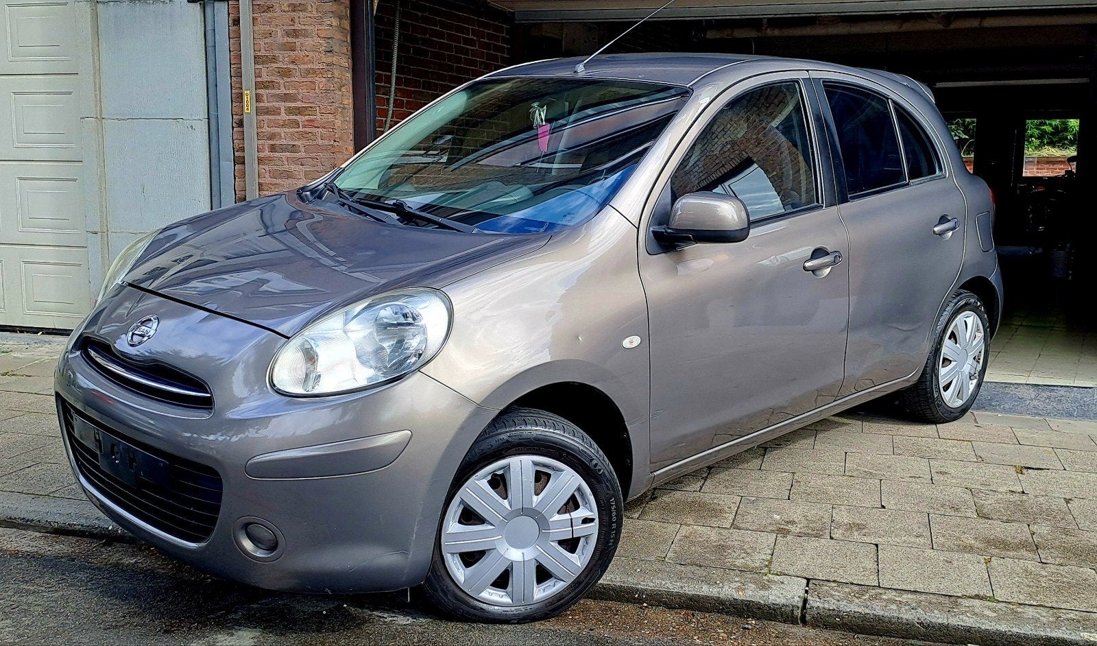 Nissan Micra 1200cc essence.Pret à immatriculé Airco, Autos, Euro 5, Achat, Micra, 5 places