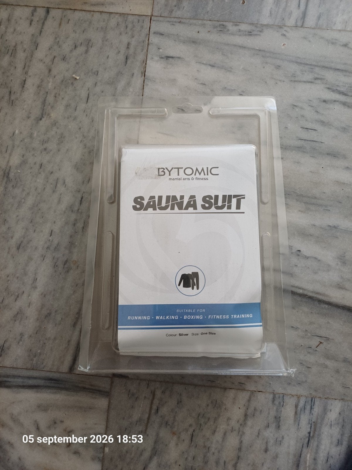 sauna suit bytomic, Ophalen