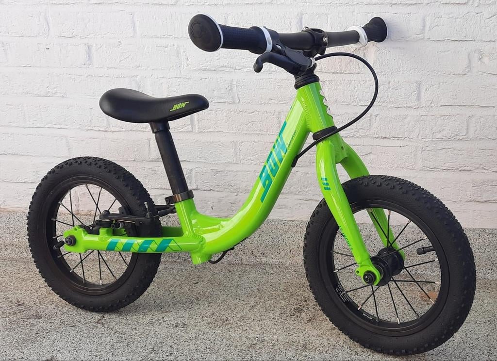 Loopfiets, Ophalen