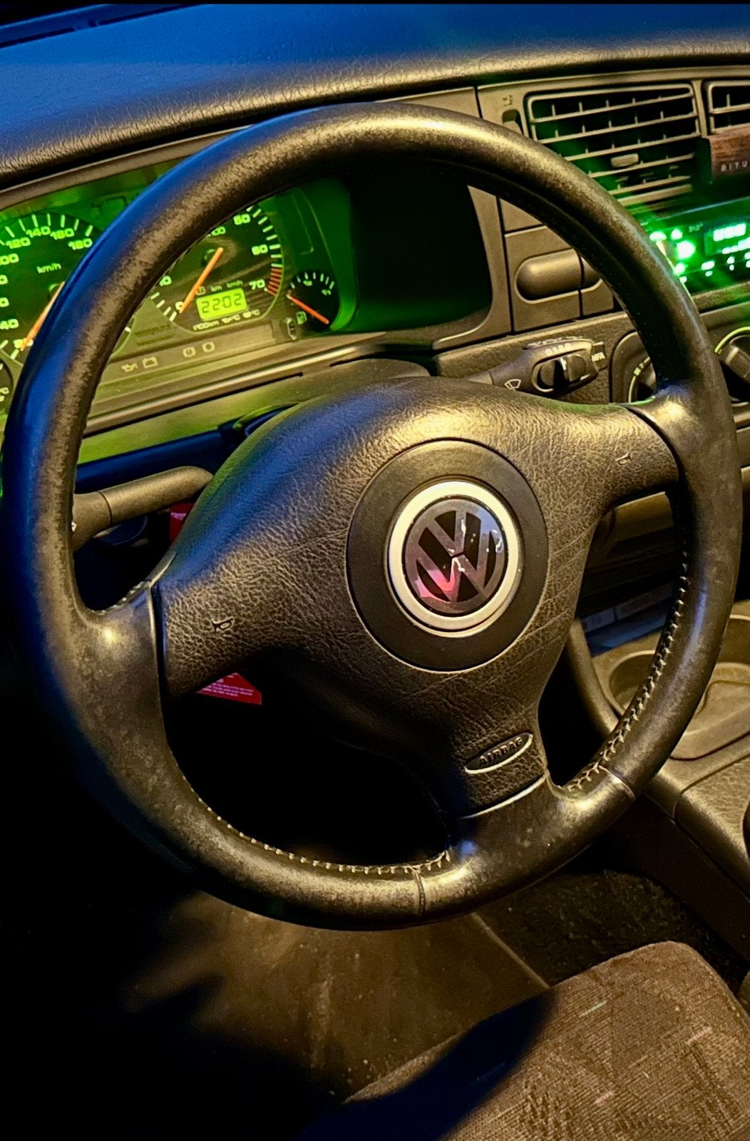 Stuur VW golf 3 golf 4 cabrio polo ( GTİ / VR6 ), Ophalen of Verzenden, Gebruikt, Volkswagen