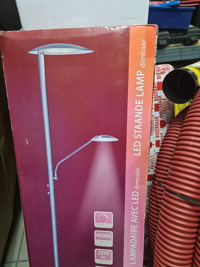 Staanlamp led dimbaar, Ophalen, Overige materialen, Dimbaar, Overige typen