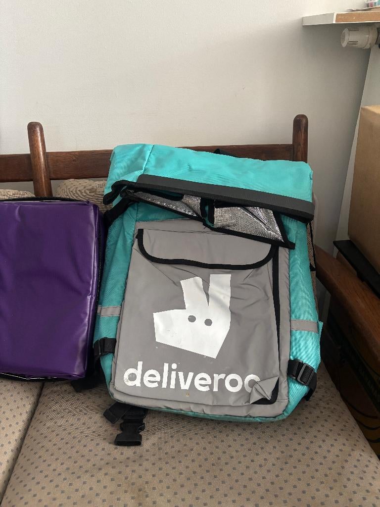 Deliveroo zak licht gebruikt, Ophalen