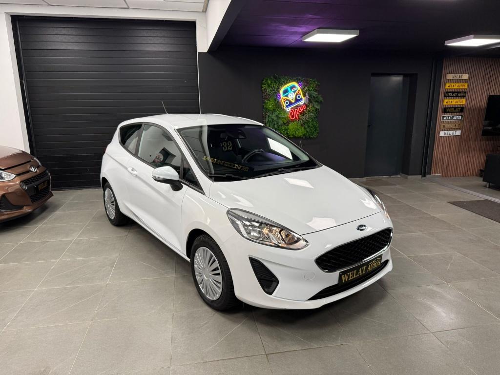 FORD FIESTA 102.000KM BENZINE TOPSTAAT, Auto's, Bluetooth, Wit, Bedrijf, Fiësta