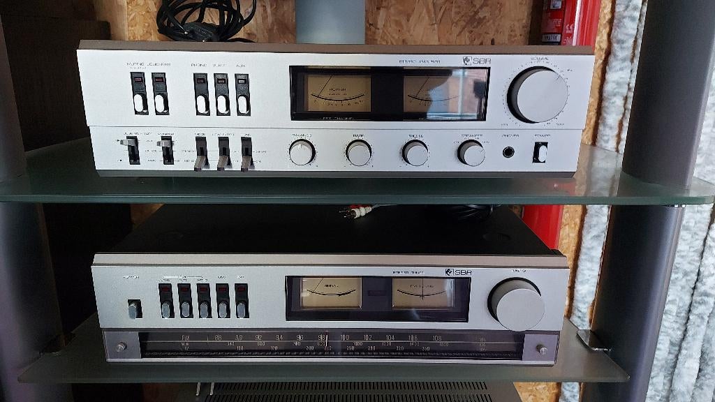 Tuner versterker SBR in prima staat, Audio, Tv en Foto, Ophalen