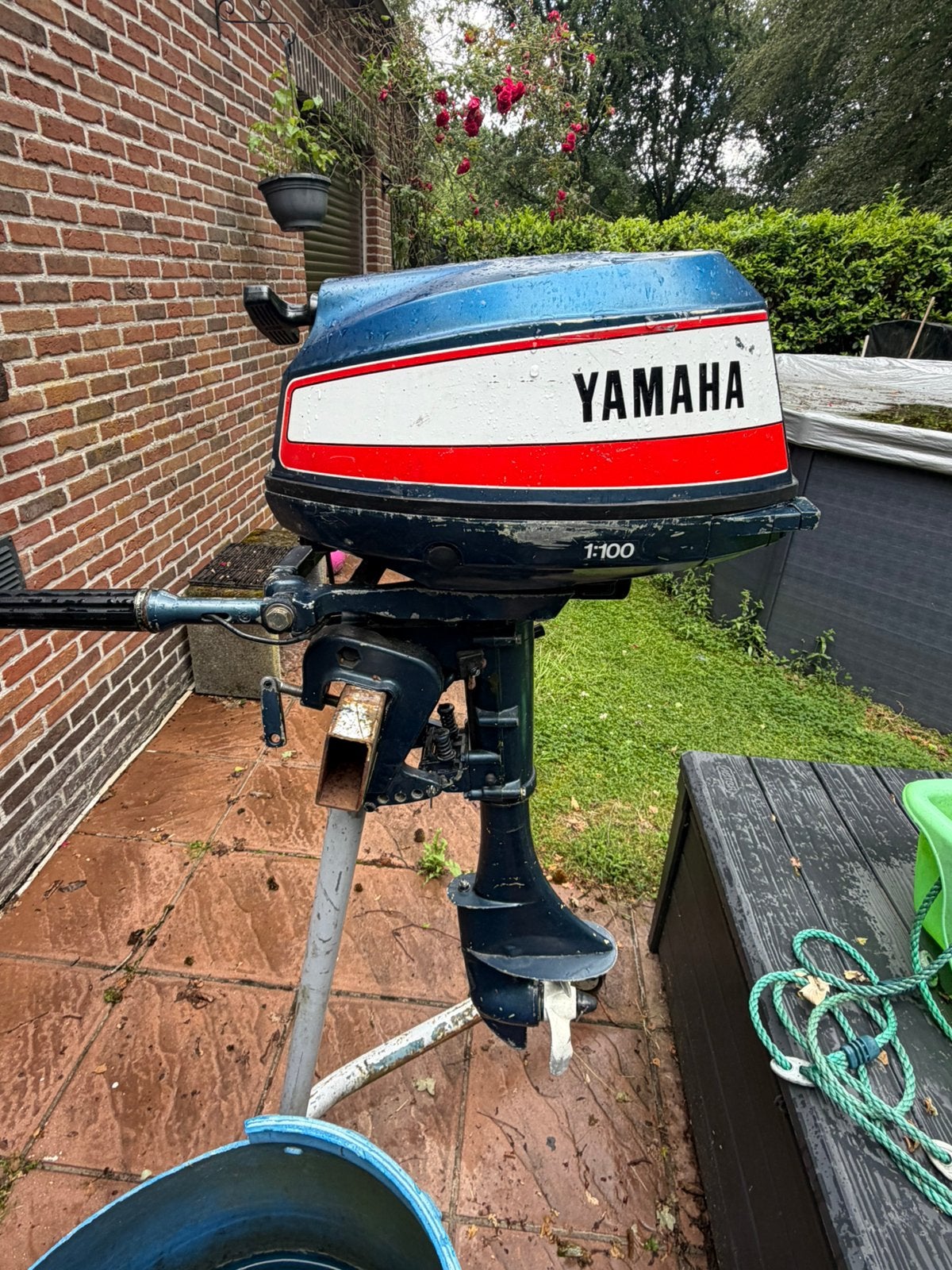 Yamaha 5 pk korstaart, Sports nautiques & Bateaux, Moteurs Hors-bord & In-bord, 5 à 10 ch, Enlèvement, Utilisé, Moteur hors-bord