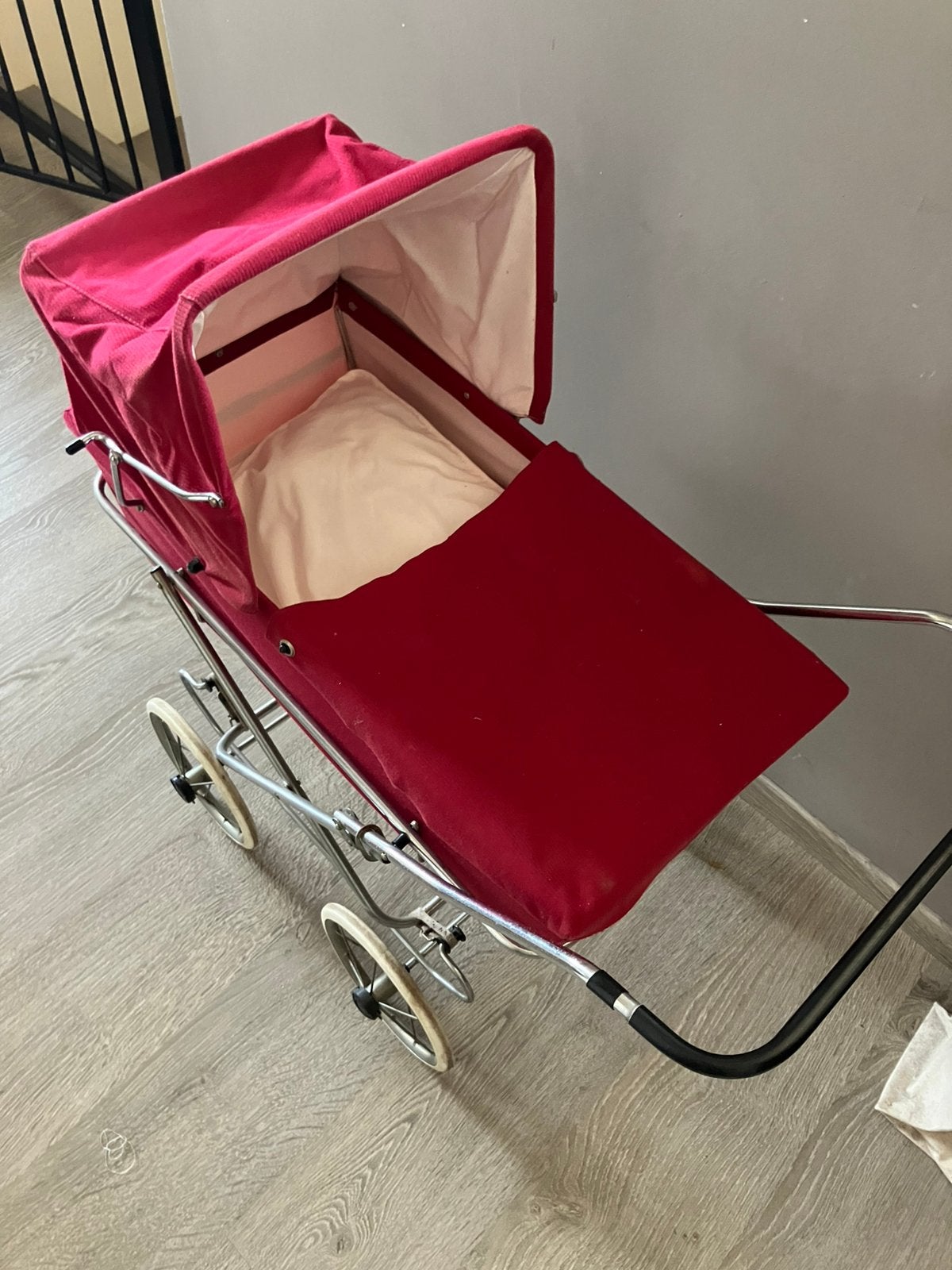 Retro poppenwagen, Ophalen, Gebruikt, Babypop