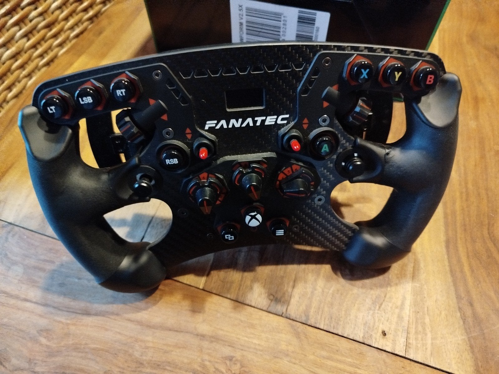 roue fanatec V2.5X formula clubsport +QR2, Ophalen