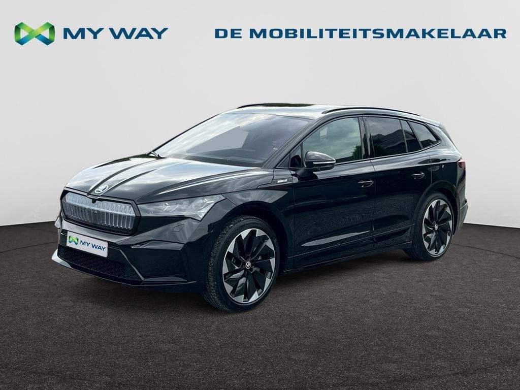 Skoda Enyaq Enyaq 82 kWh 80, Automaat, Overige modellen, Zwart, Airbags