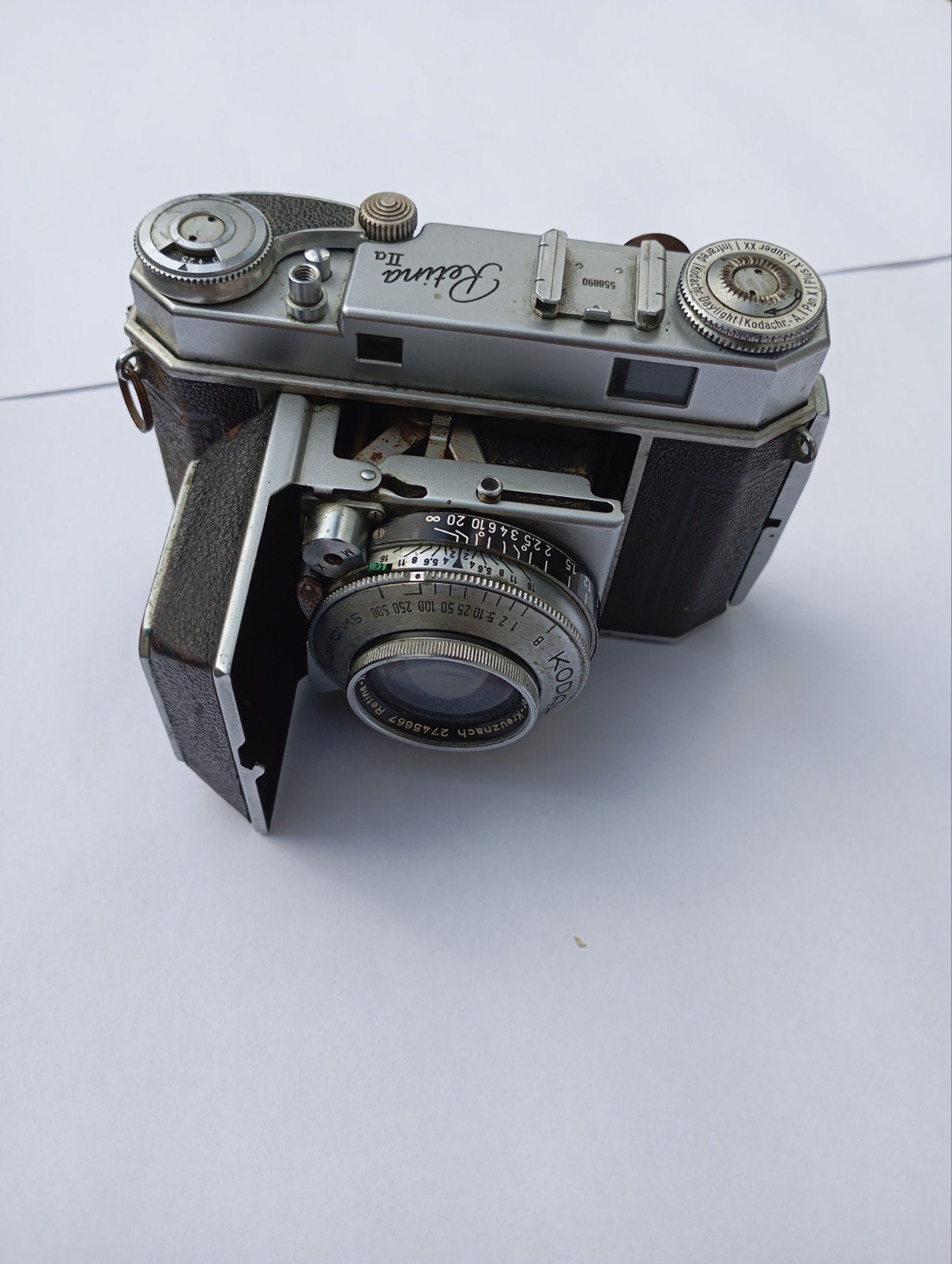 Kodak Retina IIc – Made in Germany – Schneider-Kreuznach, Ophalen of Verzenden, Kodak