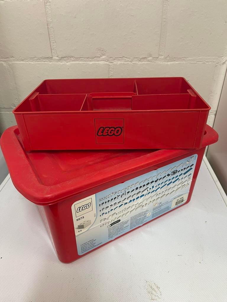 2 oude lego platiek bakken dozen, Ophalen of Verzenden, Zo goed als nieuw, Lego