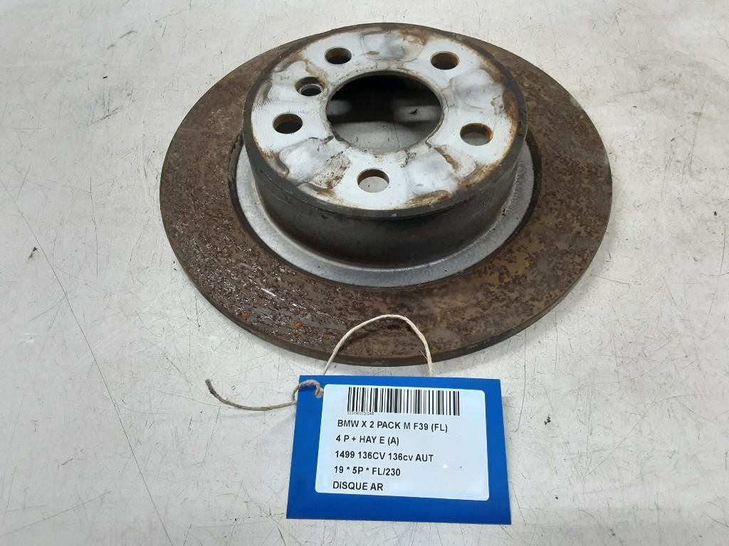 FREIN DISQUE ARRIÈRE BMW X2 (F39) (01-2017/10-2023), Mevr. I. Hauben, Utilisé, BMW, Rue de l'Espoir 34 34
4030  GRIVEGNÉE, BE