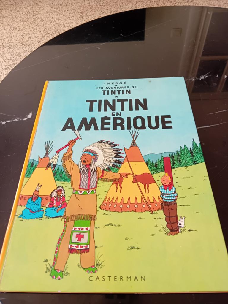 Tintin en Amérique - 1966 hardcover, Ophalen