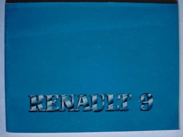 Renault 9 1982 Instructieboekje handleiding, Auto diversen, Handleidingen en Instructieboekjes, Verzenden