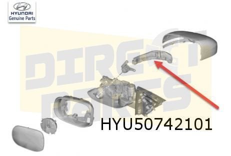 Hyundai Inster (1/25-) zijknipperlicht Links (in spiegel) Or, Auto-onderdelen, -, Voor, -, Nieuw