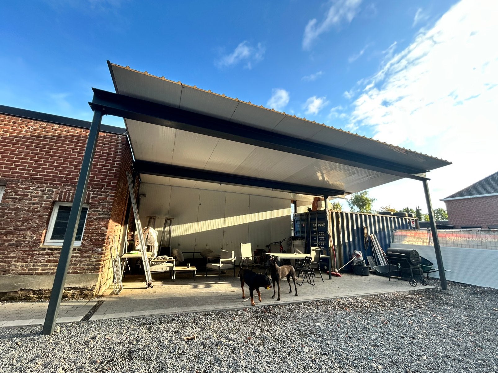 Afdak/carport/overkapping, prijs bespreekbaar, Ophalen, Gebruikt, Carport