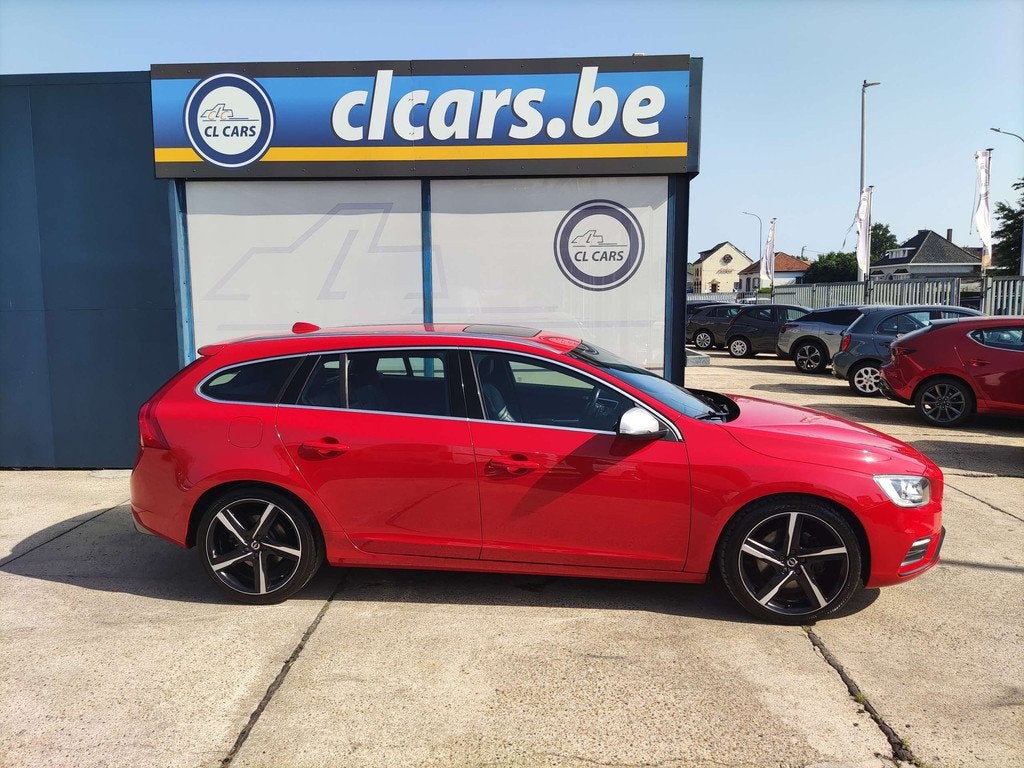 Volvo V60 V60 T6/306pk/Geartronic/R Design/Navi/Leder/Camera, Auto's, Automaat, Gebruikt, Overige kleuren, 1969 cc