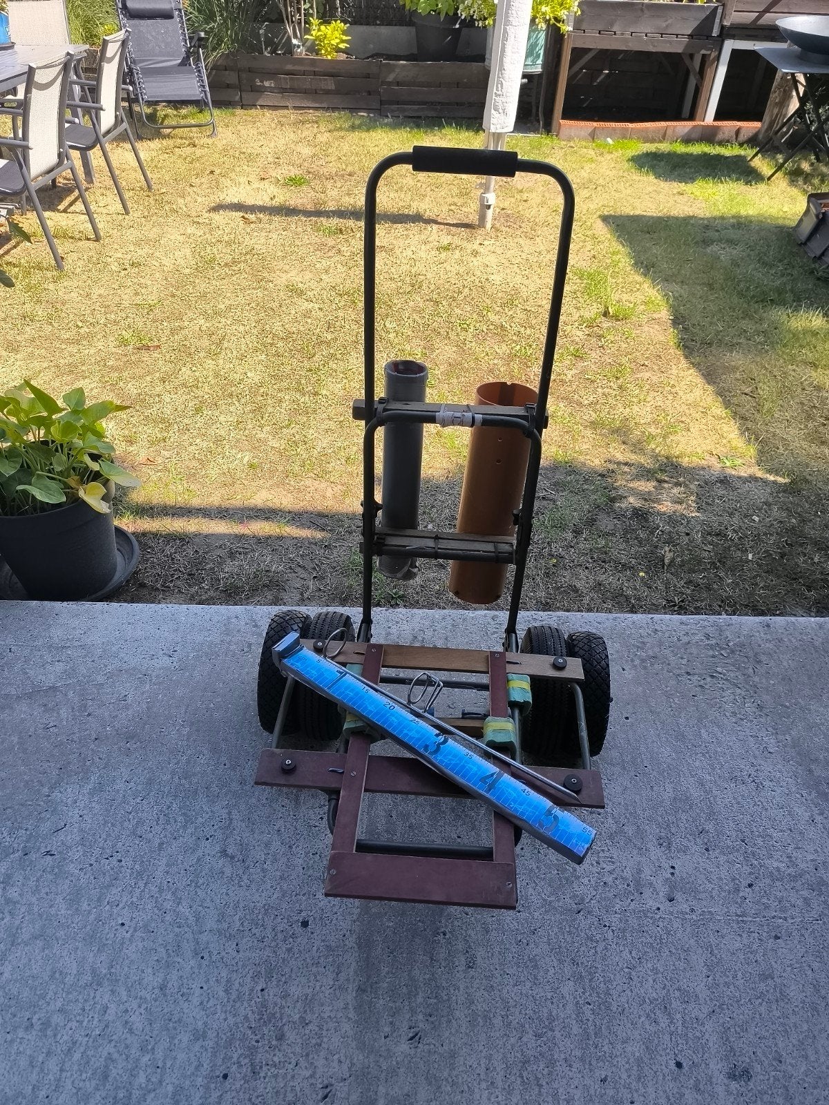 karretje om te gaan vissen, Ophalen, Gebruikt