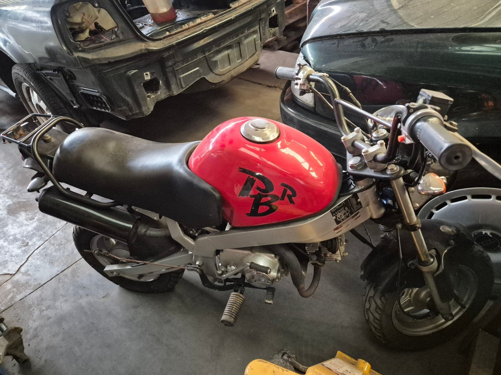 pbr, Motos, Enlèvement