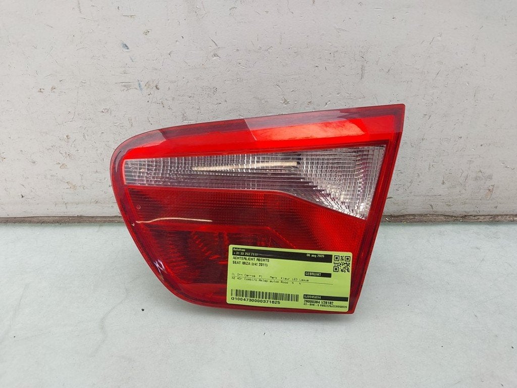 ACHTERLICHT RECHTS Seat Ibiza ST (6J8) (|6J8945094|), Gebruikt, Service@seat.de, Seat Deutschland GmbH, Seat