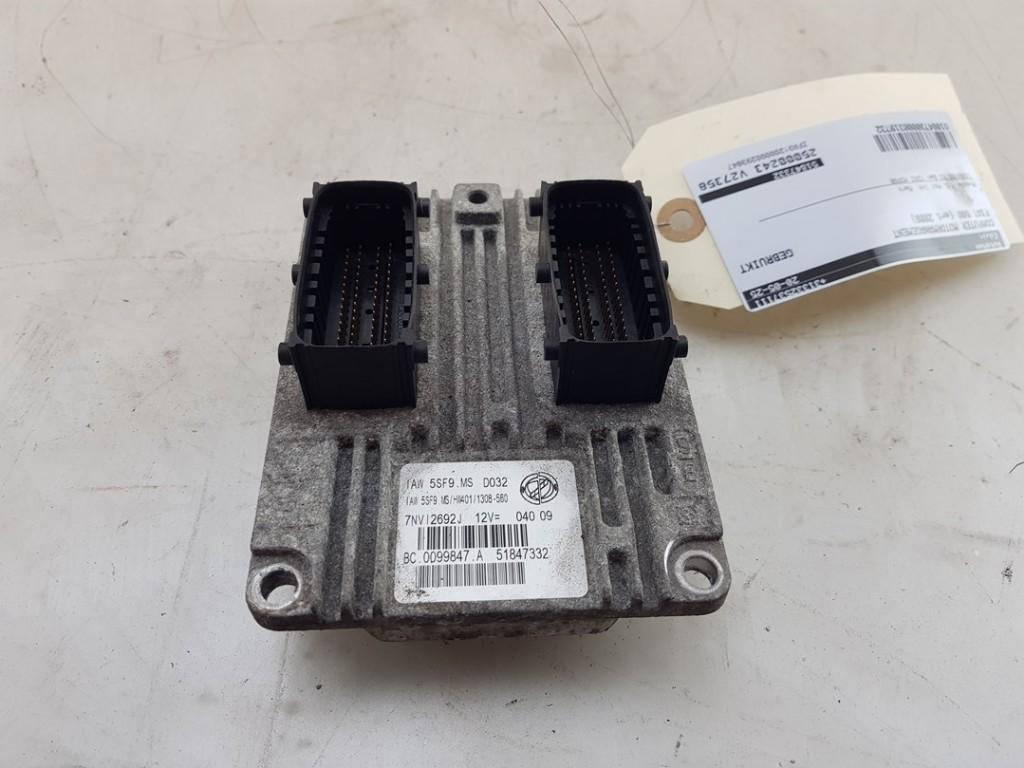 CALCULATEUR MOTEUR ECU Fiat 500 (312) (|51829843|51847332|), Dhr. J. Ham, Administratie@autoham.nl, Utilisé, Fiat
