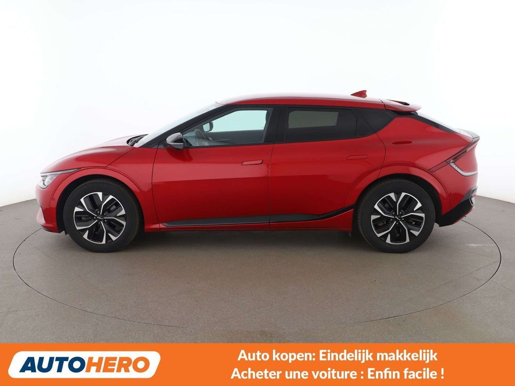 Kia Ev6 electric drive 168 kW GT Line 2WD (automatique), Autos, Kia, Rouge, Achat, Anti démarrage, Noir