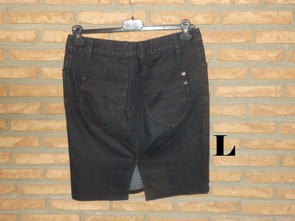 (37)- jupe femme t.40 noir - bonobo -, Kleding | Dames, Maat 38/40 (M), Zwart, Ophalen of Verzenden, Zo goed als nieuw