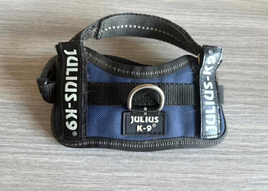Donkerblauw harnasje Julius K9, Dieren en Toebehoren, Ophalen, Gebruikt