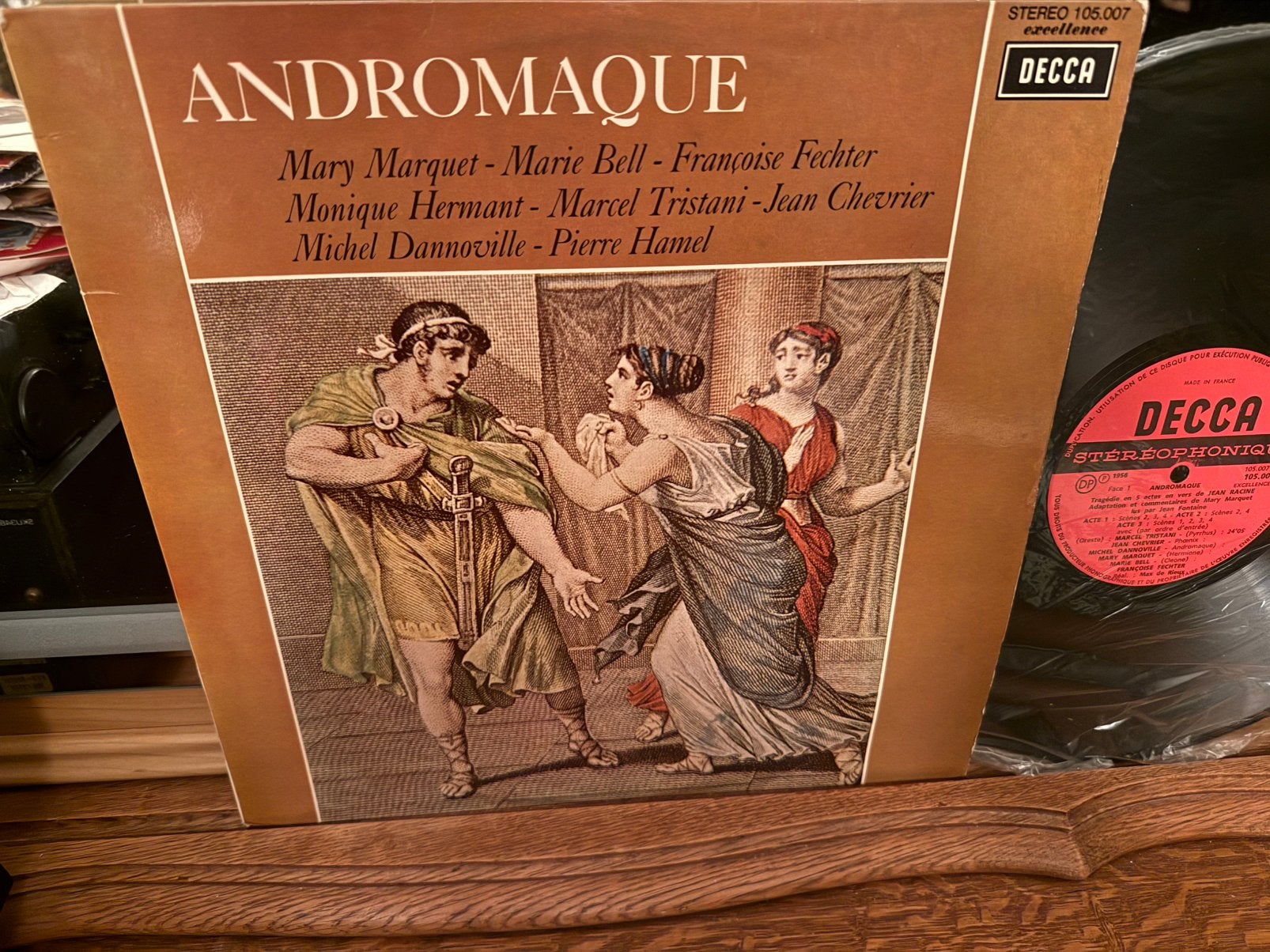 Andromaque, CD & DVD, Vinyles | Classique, Pressage original, Enlèvement ou Envoi, Autres compositeurs, Comme neuf