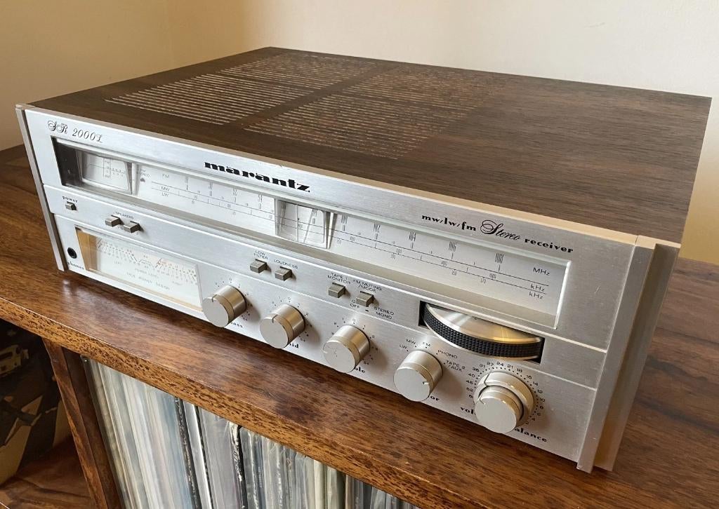 Récepteur Marantz SR 2000L Vintage Rare 1980, TV, Hi-fi & Vidéo, Marantz, Moins de 60 watts, Enlèvement ou Envoi, Stéréo