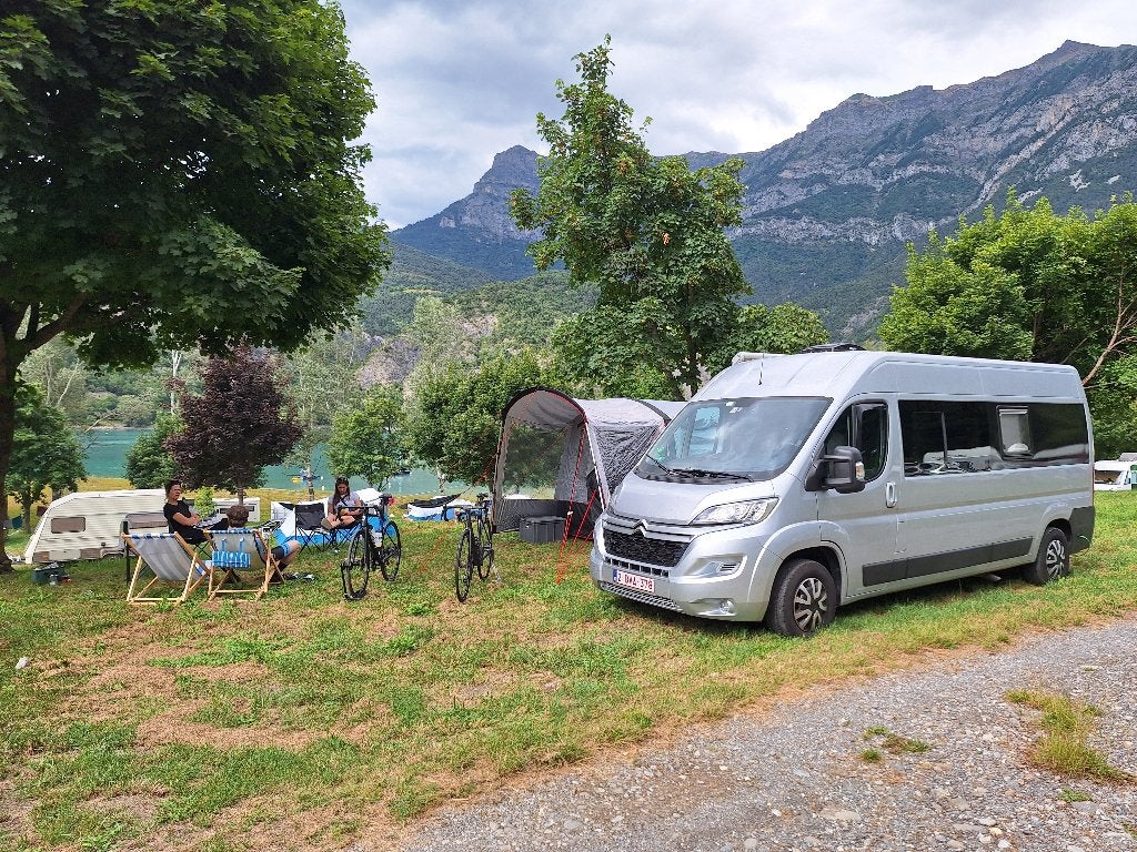 Bustent Bardani Silverstone air, Caravanes & Camping, Auvents, Enlèvement, Comme neuf, Polyester, Autres marques