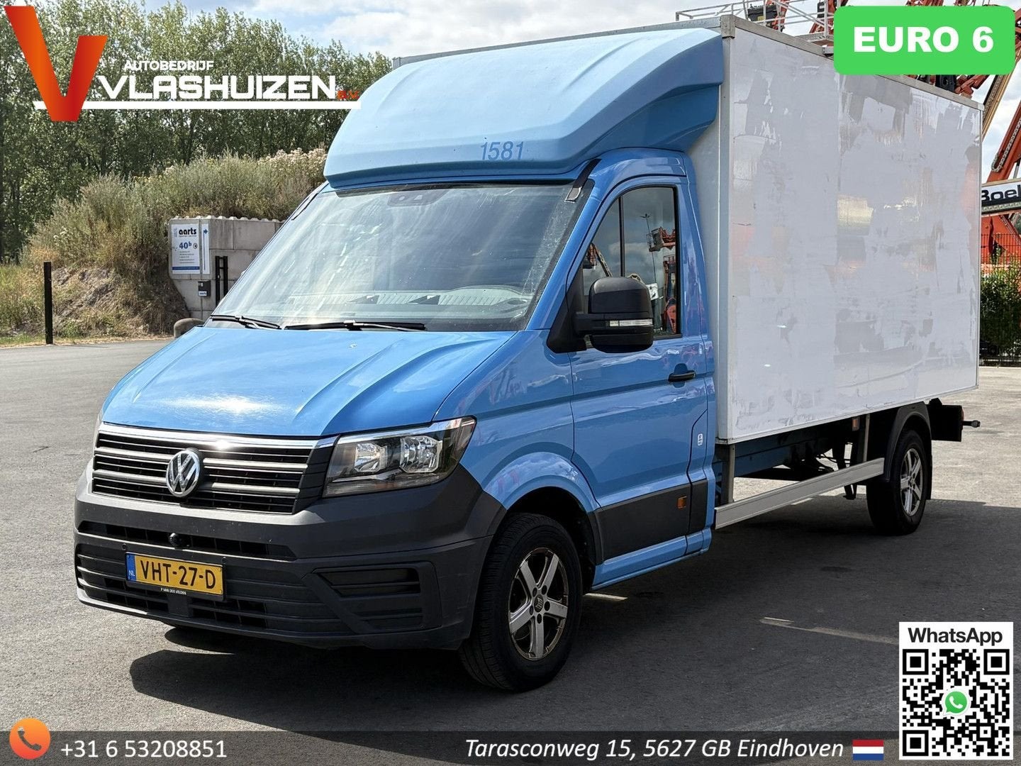 Volkswagen Crafter 35 2.0 TDI L4H3 | € 7.950,- NETTO! | Bakw, Auto's, Blauw, Electronic Stability Program (ESP), Bedrijf, 277 g/km